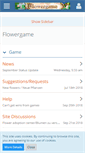 Mobile Screenshot of board.flowergame.net